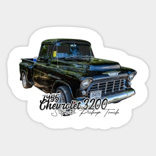 1955 Chevrolet 3200 Stepside Pickup Truck Sticker